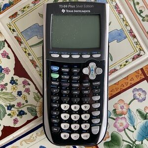 Texas Instruments TI-84 plus silver edition graphing calculator